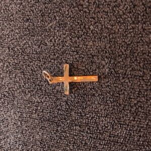 14 kt gold Cross pendant